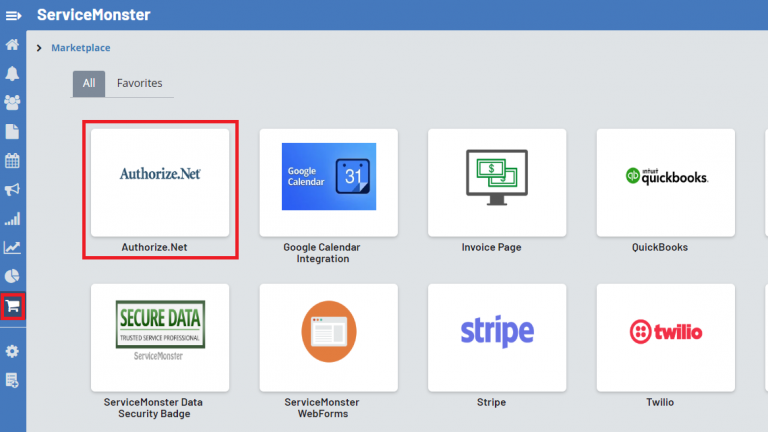 Authorize.Net Payment Processing